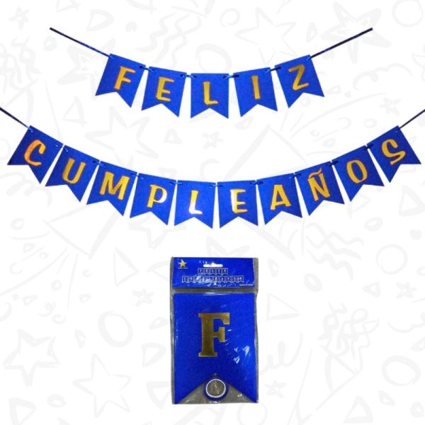 Festón Escarchado “Feliz Cumpleaños” - Imagen 9