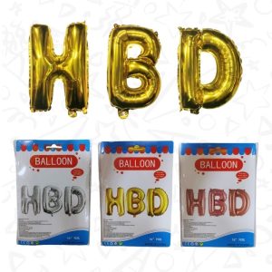 Letrero Inflable “HBD”