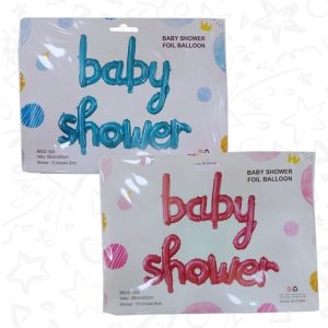 Letrero Inflable “Baby Shower” Cursivo