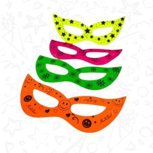 Antifaz Neón x12 unds. surtidos